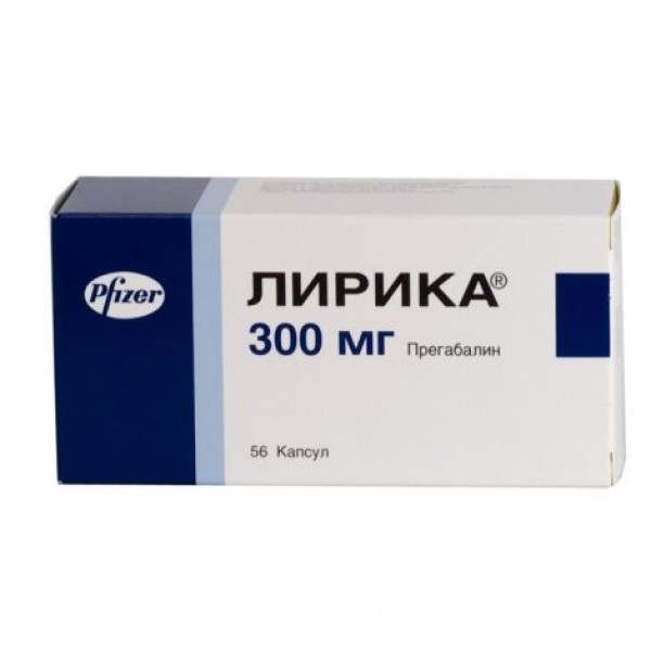 Лирика (Прегабалин, Pregabalin) от Pfizer(Пфайзер) (56таб\300мг) Лирика (Прегабалин, Pregabalin) от Pfizer(Пфайзер) (56таб\300мг)