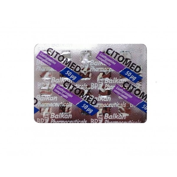 Тироксин (Citomed) от Balkan Pharmaceuticals (20таб\50мкг) Тироксин (Citomed) от Balkan Pharmaceuticals (20таб\50мкг)