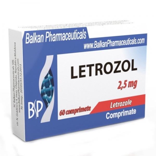 Летрозол от Balkan Pharmaceuticals (20таб\2,5мг) Летрозол от Balkan Pharmaceuticals (20таб\2,5мг)